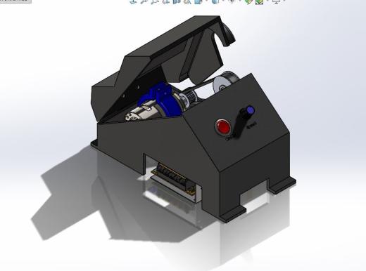 砂带机更新电源和皮带保护盒缩略图